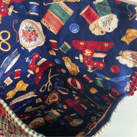 HANDMADE Quilted Country Themed Crossbody Grandma Prairie Core Bag Purse - Picture 4 of 14